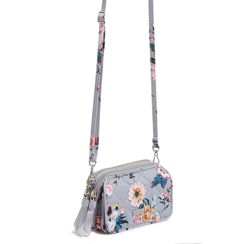 Verabradley Womens Performance Twill Evie Crossbody Purse